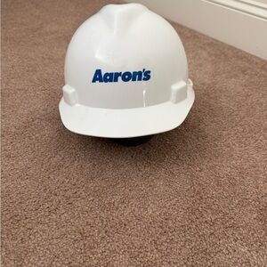 Aaron's White Hard Hat